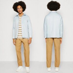 NWT Rains Fuse Overshirt Jacket In Color Sky Size Unisex Large